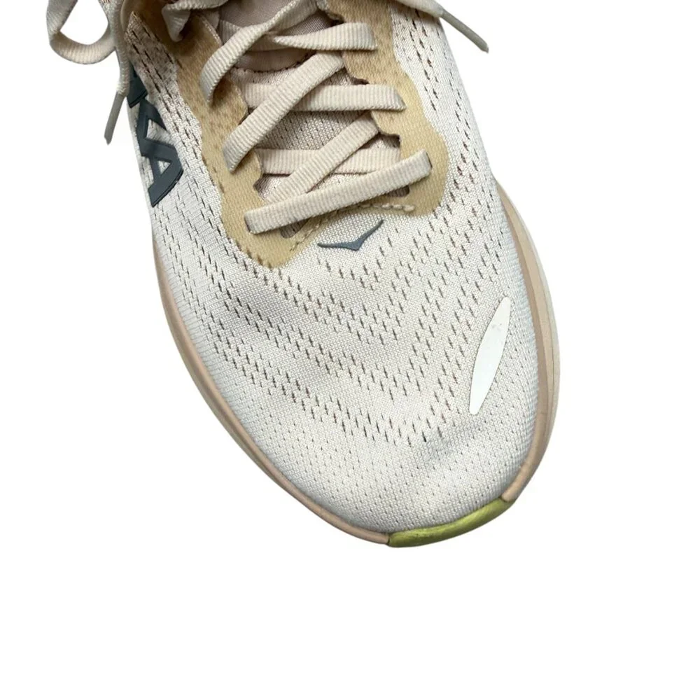 Hoka One One Bondi 8 Running Training Women's Sneaker Cream/Vanilla Size US 9.5